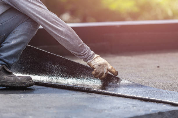 Professional Foundation Crack Repair technician working in Perkasie, PA